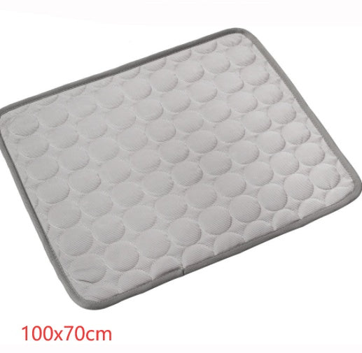 Pet Cooling Mat for Dogs & Cats | Ice Silk Summer Cold Nest Pad
