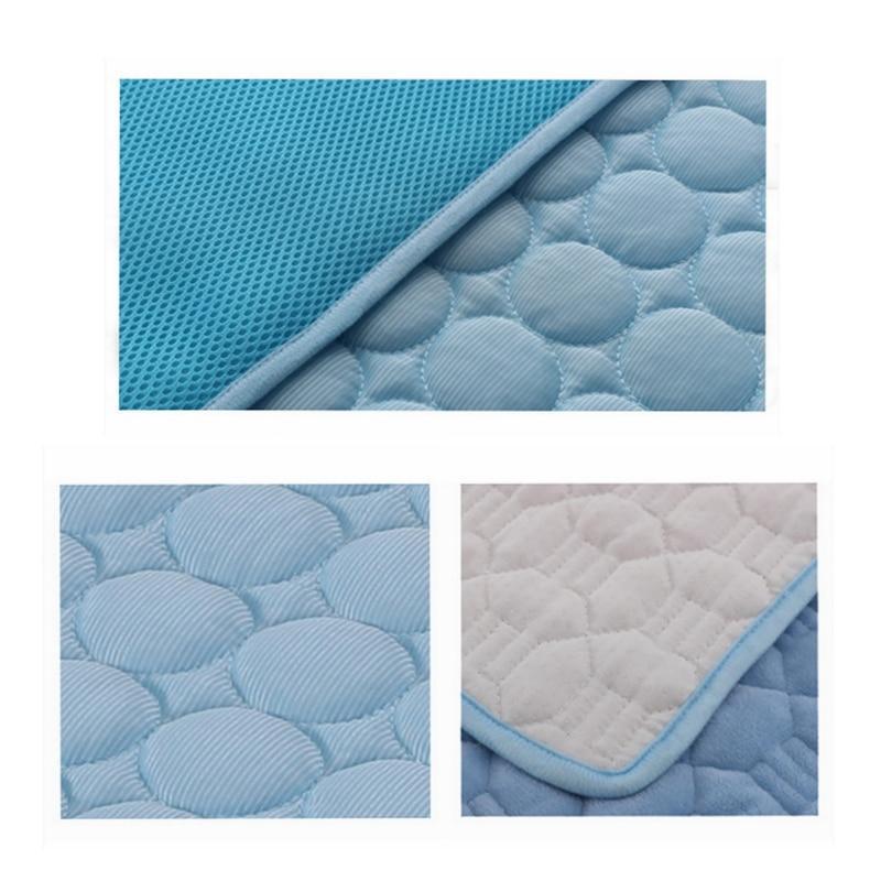 Pet Cooling Mat for Dogs & Cats | Ice Silk Summer Cold Nest Pad