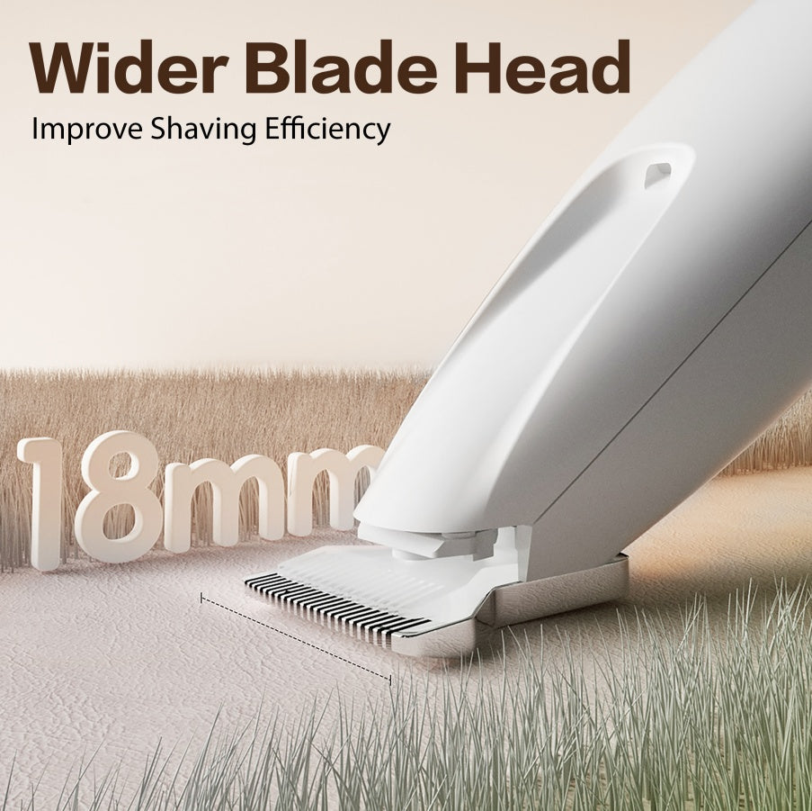 2025 Pet Paw Trimmer – Rechargeable Quiet Hair Clippers with LED for Dogs & Cats