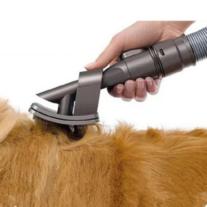 Pet Grooming Brush Tool – Vacuum Cleaner Attachment for Dogs & Cats