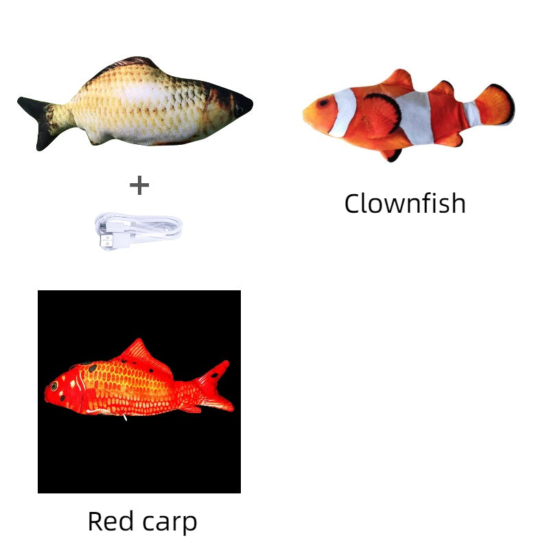 Electric Jumping Fish Simulation Toy – Interactive Flopping Fish for Cats & Pets