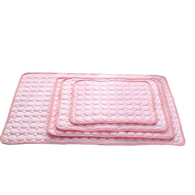 Pet Cooling Mat for Dogs & Cats | Ice Silk Summer Cold Nest Pad
