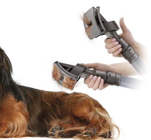 Pet Grooming Brush Tool – Vacuum Cleaner Attachment for Dogs & Cats