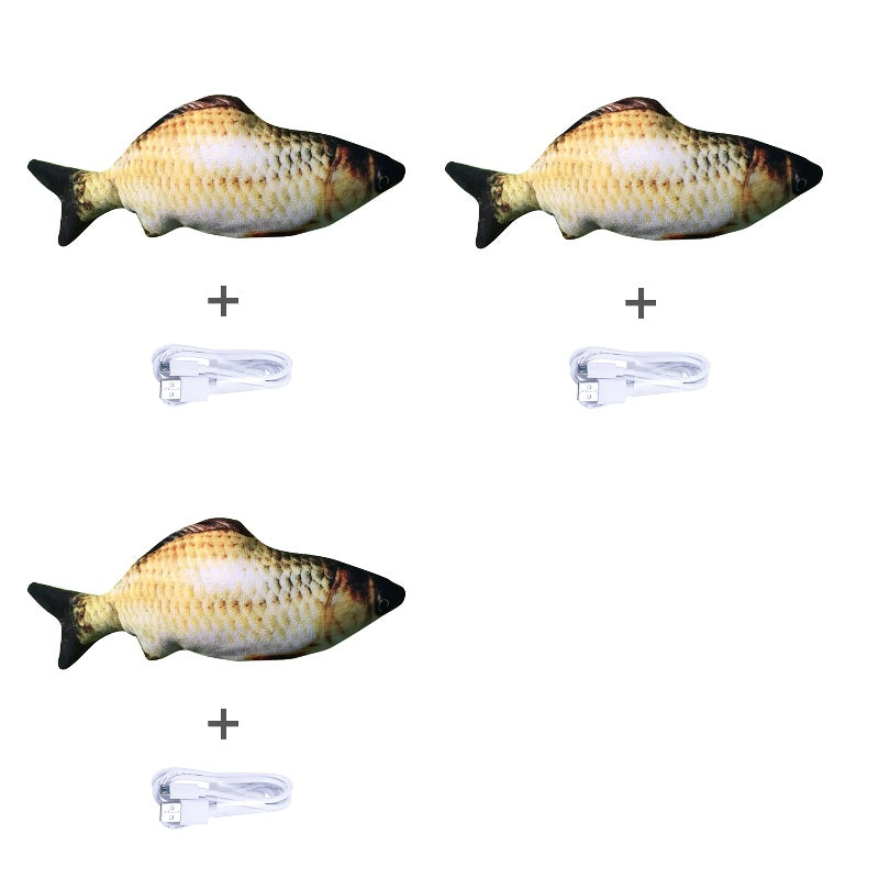 Electric Jumping Fish Simulation Toy – Interactive Flopping Fish for Cats & Pets