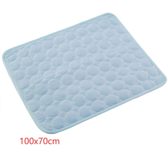 Pet Cooling Mat for Dogs & Cats | Ice Silk Summer Cold Nest Pad