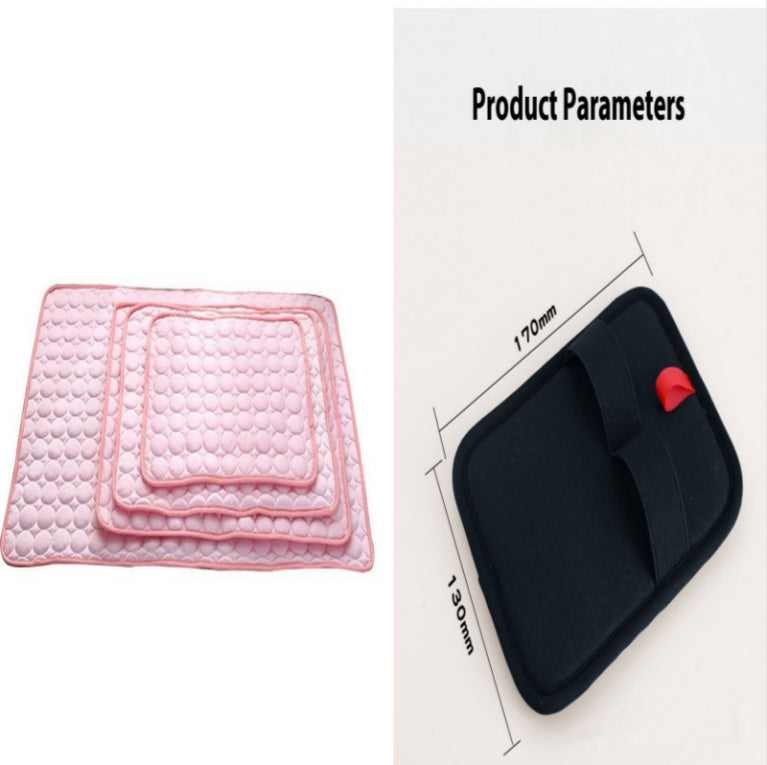 Pet Cooling Mat for Dogs & Cats | Ice Silk Summer Cold Nest Pad