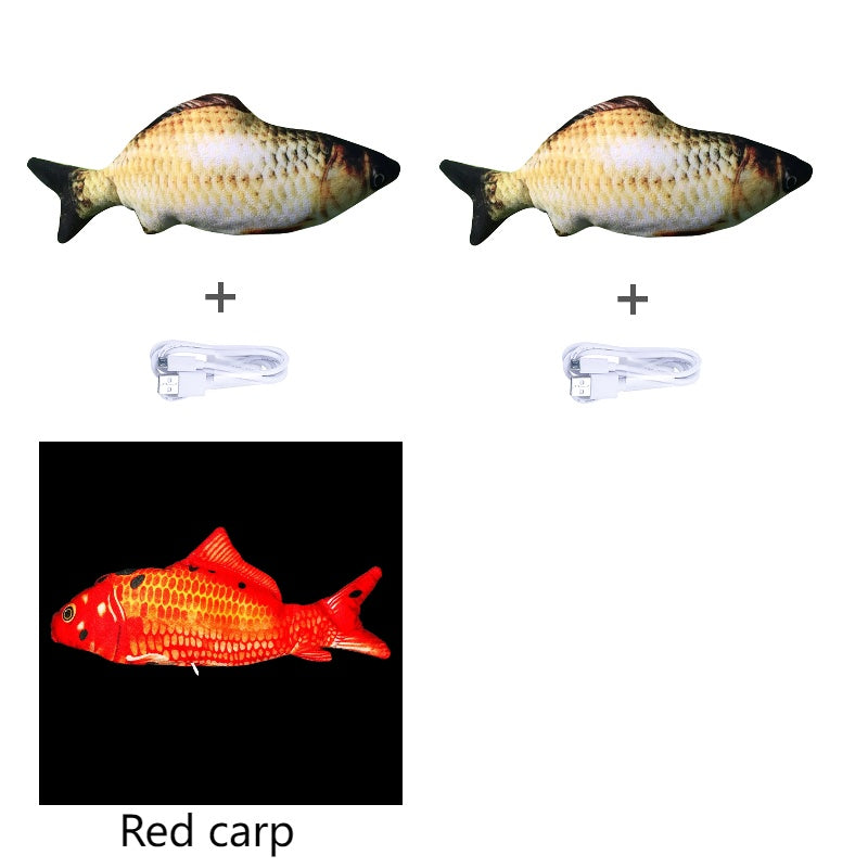 Electric Jumping Fish Simulation Toy – Interactive Flopping Fish for Cats & Pets