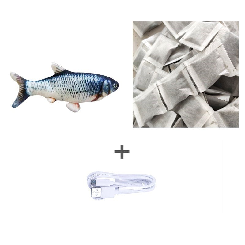 Electric Jumping Fish Simulation Toy – Interactive Flopping Fish for Cats & Pets
