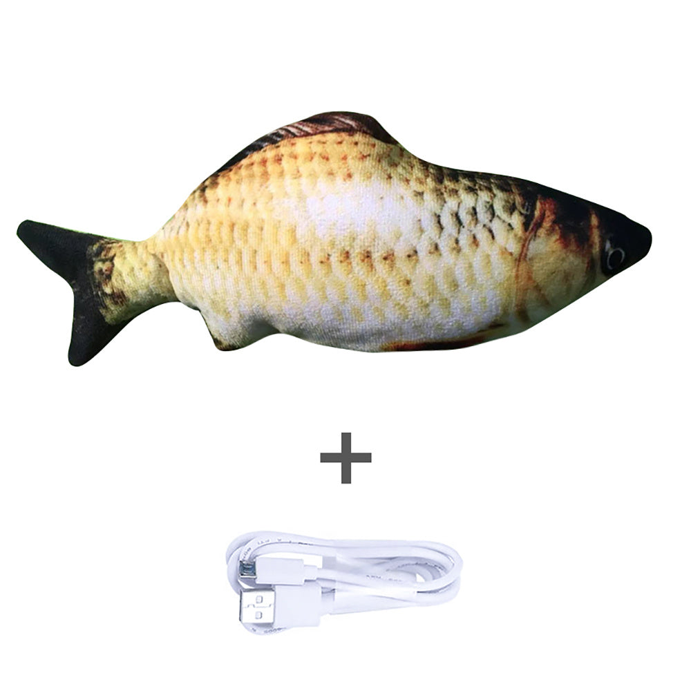 Electric Jumping Fish Simulation Toy – Interactive Flopping Fish for Cats & Pets