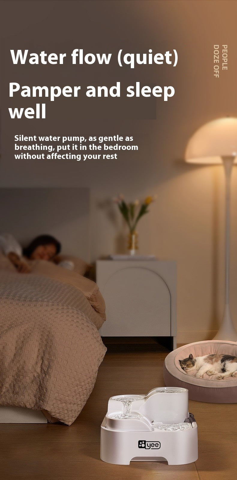 Automatic Cat Water Fountain with Filter – Circulating Flowing Fresh Water Dispenser