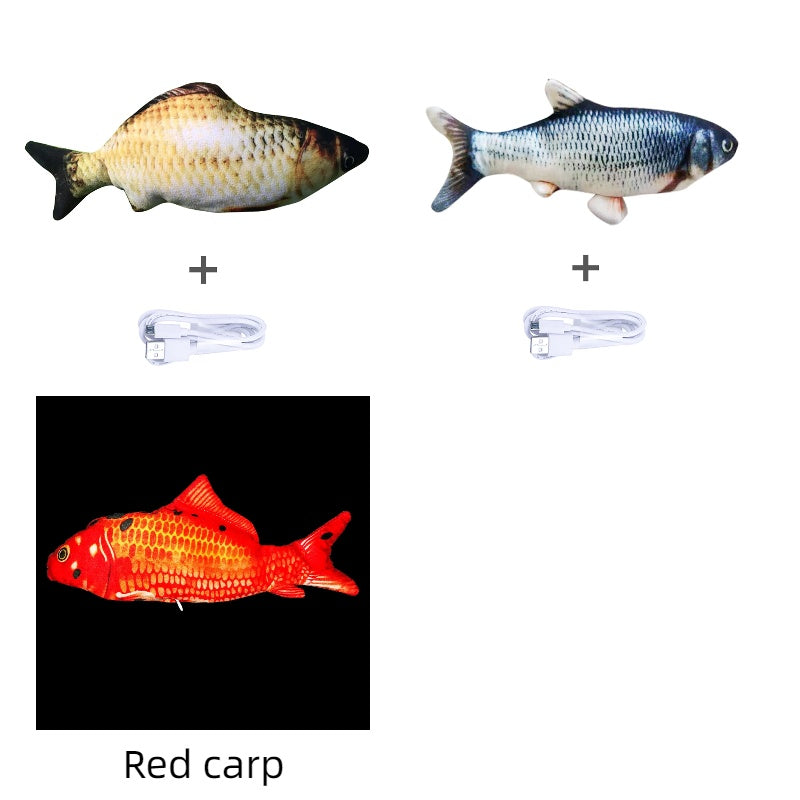 Electric Jumping Fish Simulation Toy – Interactive Flopping Fish for Cats & Pets