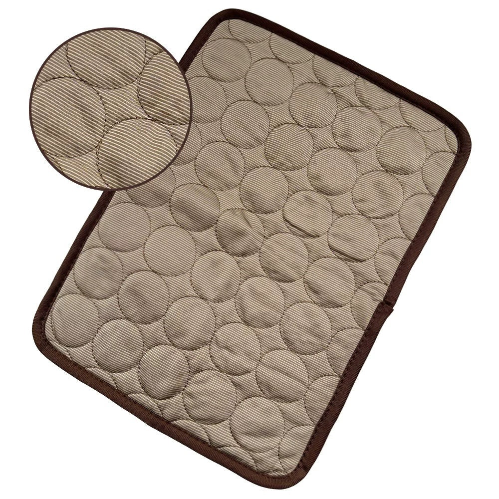 Pet Cooling Mat for Dogs & Cats | Ice Silk Summer Cold Nest Pad