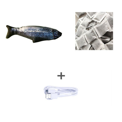 Electric Jumping Fish Simulation Toy – Interactive Flopping Fish for Cats & Pets