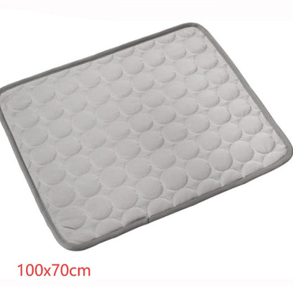 Pet Cooling Mat for Dogs & Cats | Ice Silk Summer Cold Nest Pad