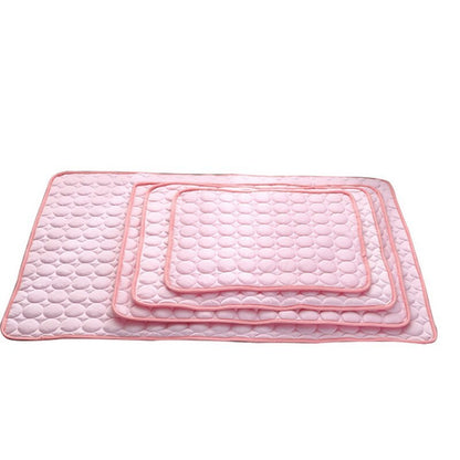 Pet Cooling Mat for Dogs & Cats | Ice Silk Summer Cold Nest Pad