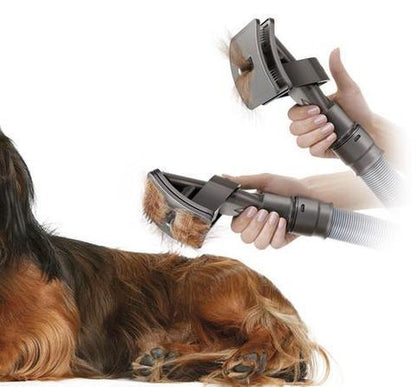 Pet Grooming Brush Tool – Vacuum Cleaner Attachment for Dogs & Cats